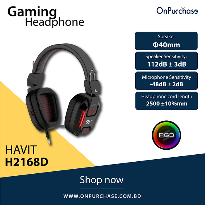 HAVIT H2168d 3.5mm Gaming headphone